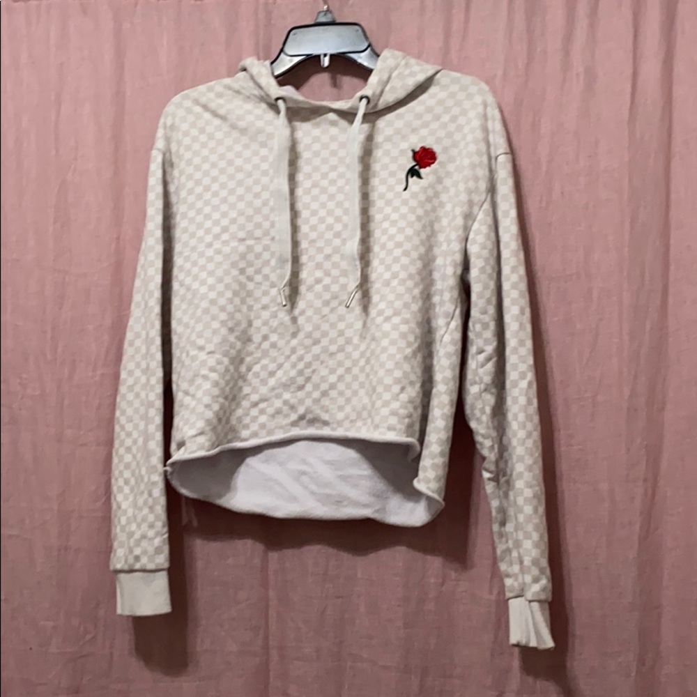 Checkered hoodie